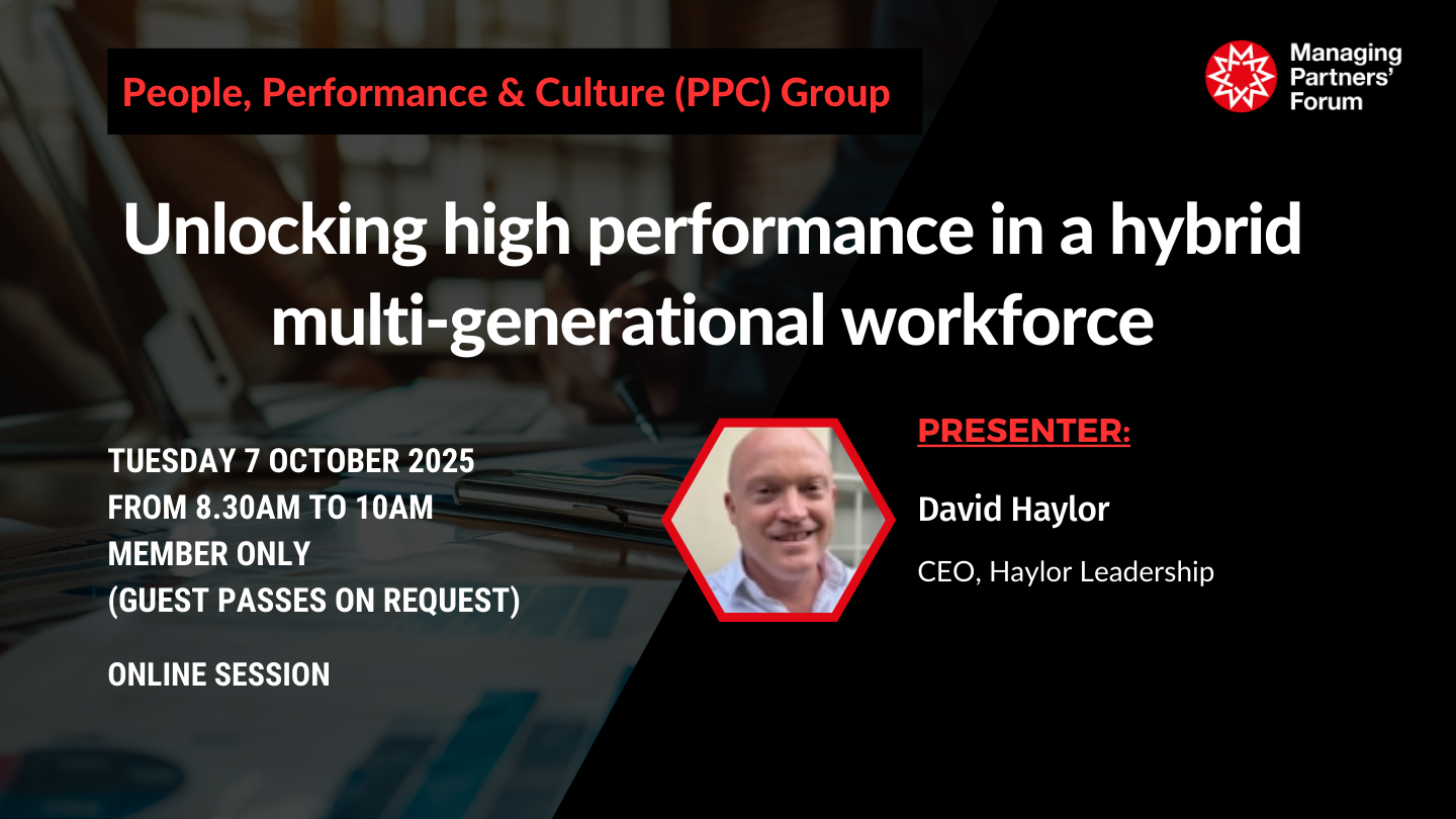 Unlocking high performance in a hybrid multi-generational workforce
